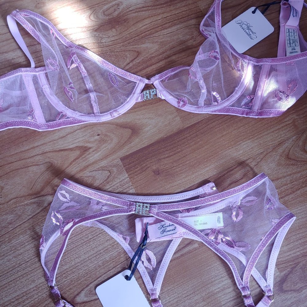 Agent Provocateur Bra and Garter
